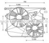 OPEL 4805185 Fan, radiator